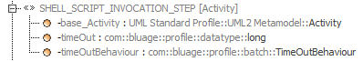 "SHELL_SCRIPT_INVOCATION_STEP" stereotype